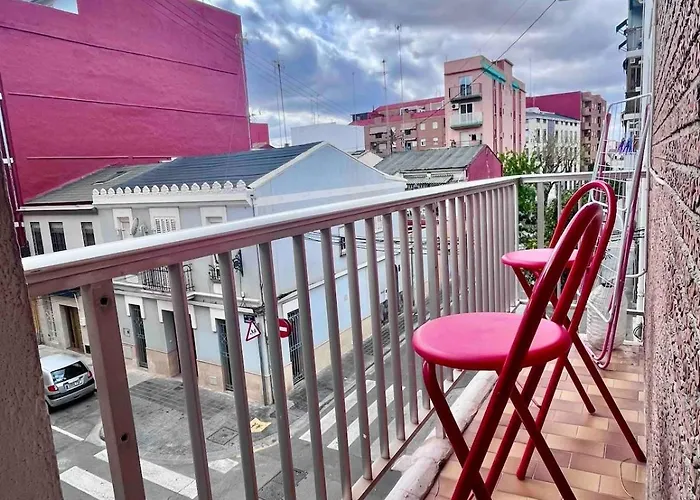アパート Cerca De Playa Arenas Con Balcon *